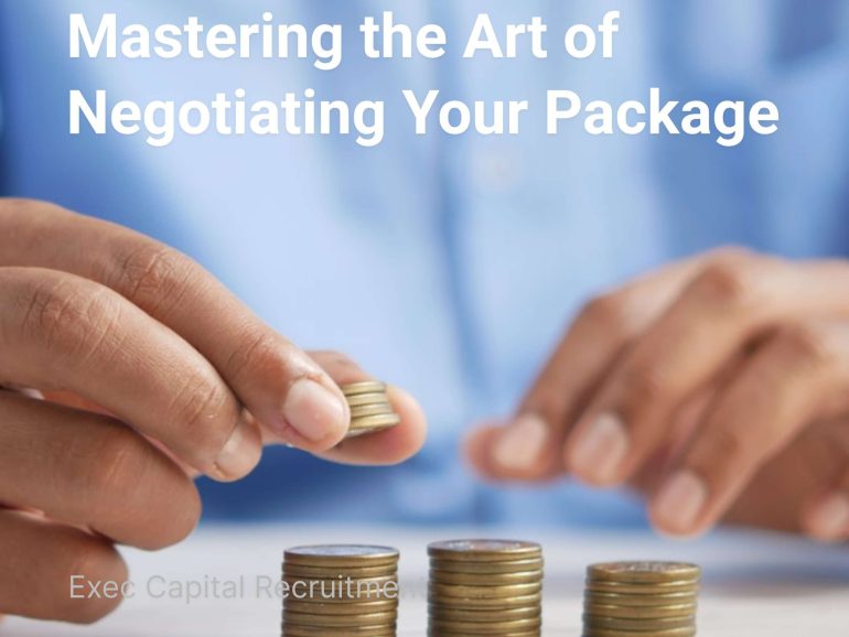Mastering the Art of Negotiating Your Package