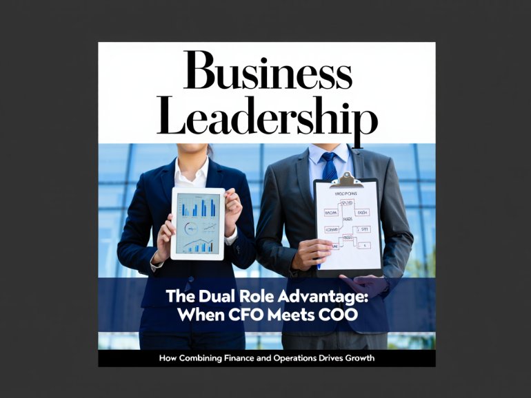 Combining the roles of Chief Financial Officer (CFO) and Chief Operating Officer (COO) into a dual position